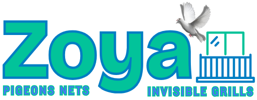Zoya Pigeon Nets Invisible Grills